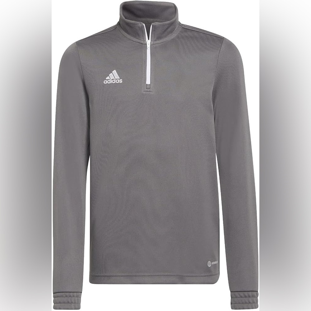 Adidas Gray Quarter Zip Top - Picture 1 of 4